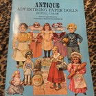 Paper Doll Book   Antique Advertising Paper Dolls In Full Color  32 Pages