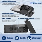 Door Stop Alarm 2 Pack 120db Security Stopper Wedge For Travel Hotel Home Safety