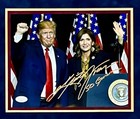 Kristi Noem  homeland Security Director  Signed 8x10 Framed Display Bas  mv9 
