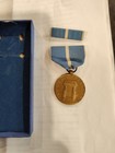 Vintage Korean Service Medal W  Ribbon     U s  Military Korea War Award