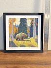 Mark Maggiori  bear  Print Signed And Numbered Xxx 864