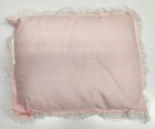 Vintage Tooth Fairy Pillow  a Poem To The Tooth Fairy  - Pink  used 