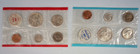 1962 P D United States Mint Uncirculated Set 10-coins 90  Silver 50c 25c 10c