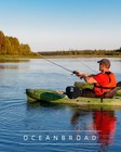 Oceanbroad Adjustable Fishing Kayak Paddle - 94in 240cm-98in 250cm-102in 260cm