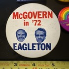  16x  Vintage Political Campaign Pinback Button Lot Roosevelt Nixon Clinton Gore