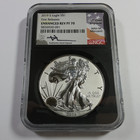 2019 S Ngc Enhanced Rev Pf70 Reverse Proof 1oz Silver American Eagle Coin 55911c