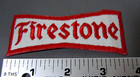 Firestone Embroidered Sew-on Uniform-jacket Patch 3 1 2  X 1 1 4 