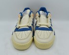 Adidas Womens Size 8 Rivalry 86 Low Blue Cream White Leather Sneakers Shoes