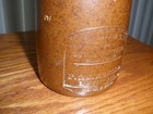 Antique J  Bourne   Son Stoneware Master Ink Bottle P   J Arnold London 7  Tall