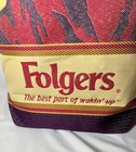 Folgers Coffee      The Best Part Of Wakin    Up    Promo Tote Bag Rare
