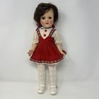 Vintage 1950s Ideal Toni Doll 15  Hard Plastic Orig Tagged Dress   Clothes Lot