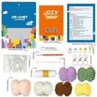 Gnome Amigurumi Diy Crochet Kit Wizardi F07n8-m25