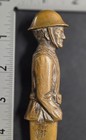 Wwi Us Army Soldier Letter Opener Heavy Bronze American Legion 1932