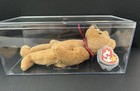 Ty Beanie Baby Curly The Bear Rare Nmw tags Case tag Prot  bb697 Errors