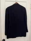 2 Pc Vtg 60s After Six Grosgrain 44r Shawl Lapel Dinner Tux Jacket Black 36 Pant