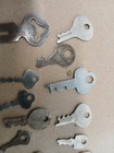  Lot Of 45 Vintage Antique Keys Skeleton Cabinet Trunk Padlock Lock Keys