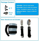 Universal Cuff Adaptive Utensil Holder Universal Holder Strap For Elderly Patien