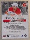 Jonathan Huberdeau 2025 Spring Expo Parkhurst Priority Signings Exclusives Auto