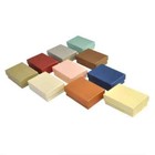 1000 Pcs Bulk 1-7 8  X 1-1 4  X 5 8  H Cotton Filled Jewelry Gift Boxes 7 Colors