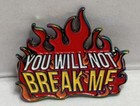 You Will Not Break Me Rainbow  - Dungeon Crawler Carl - Foam Brain Enamel Pin