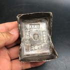 1736-1796 China Qing Dynasty Qianlong Silver Ingot Sycee Tael Currency 355 Grams