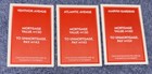2017 Monopoly Game Replacement Pieces - 3 Yellow Property Cards