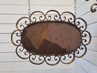 Wrought Iron Commerce Sign