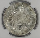 1885 Ga Ah Mexico Silver 8 Reales Ngc Chopmarked Guadalajara Mint