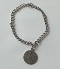 Victorian Era Silver 1891 Seated Liberty Dime Love Token Charm