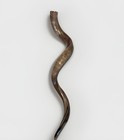 Half Polished Yemenite Shofar Kudu Horn Xxl 50   -55    Kosher Made Free Shipping