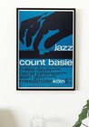 1960 Vintage Jazz Concert Unframed Poster 24x36 Bebop Blues Music Art