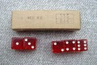 New Old Stock Vintage Regular Mixed rigged Novelty Dice 7 Original Boxes 2 Pairs