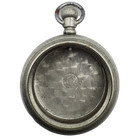 Antique 18s Philadelphia Crown Open Face Pocket Watch Case Silverode Coin Edge