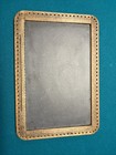 Antique Slate Chalkboard Wood Frame Country Schoolhouse Double Sided X2 Vintage