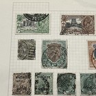Great Lot Of India Stamps On Album Page King George V  Gwalior Overprints   More