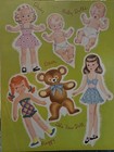 Golden Play Book Of Dolls   Toys Vintage Paper Toys Original Paperdolls Cut-out 