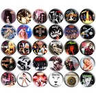 80s Glam Metal Hard Rock Hair Bands 1 25  Pinback Buttons Set Of 30 Music Pins