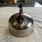 Vintage Paul Revere Ware 2 Quart Copper Bottom Whistling Tea Kettle Pot