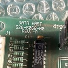Untested Unkown Data Eat Pinball 520   5 068   00 Pcb Board Arcade Game Part C50d