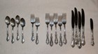 Royal Rose By Wallace Sterling Silver Flatware - 16 Pieces