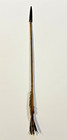 Original Native American Indian Arrow  Metal Tip  Feathers  Sinew   e7