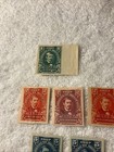 Honduras-1907-president Jose Medina lot Of 8 Stamps-imperforate Mh  99