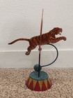 Ring Of Fire Circus Tiger Hoop Balancing  Rocker Tiger Vintage Toy Reproduction