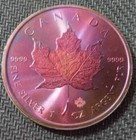 2020  5 Canada 1 Oz Silver Maple Leaf     Queen Elizabeth Ii Spectacular Toning  4