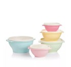 Super Sale  Tupperware Vintage Servalier Bowl Set Get All 5 Pieces