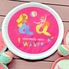 Kids Outdoor Sand Water Toys Flying Disc Toss Catch Ball Mermaids Unicorns Sun