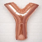 40  Rose Gold Letter Y Mylar Foil Balloon Birthday Party Wedding Decorations