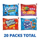 Nabisco Classic Snack Mix Variety Pack 20 Mini Packs Oreo Chips Ahoy Ritz