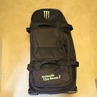 Authentic Monster Energy Wheeled Travel Bag 36   Extendable Handle Luggage Bag