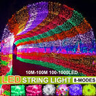 Outdoor Fairy String Lights 100-1000led Waterproof Xmas Christmas Party Plug In